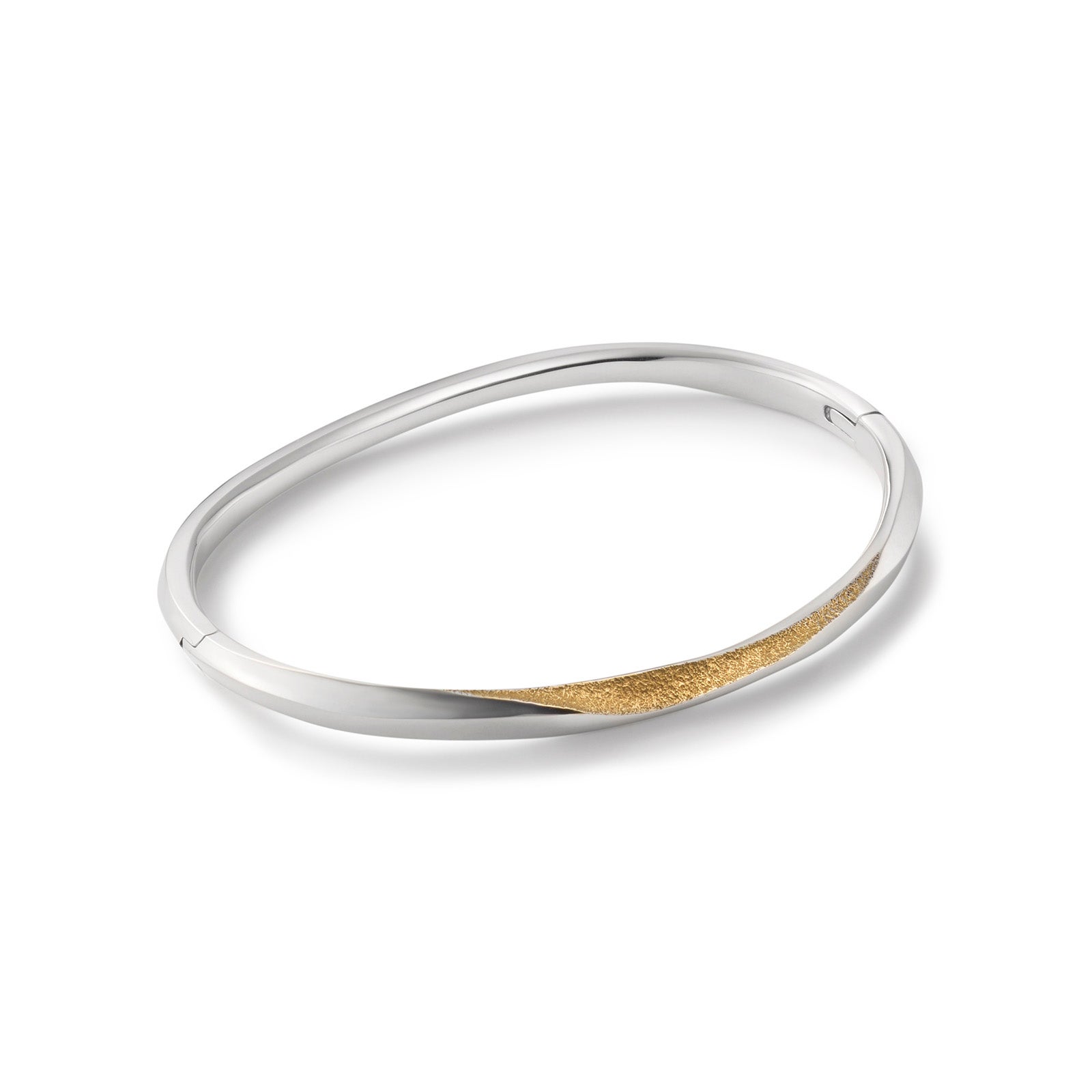 レ*ー様 GARNI ガルニ バングル シルバー　ゴールド仕上げ 約49g Rebirth Bracelet | GARNI ONLINE STORE