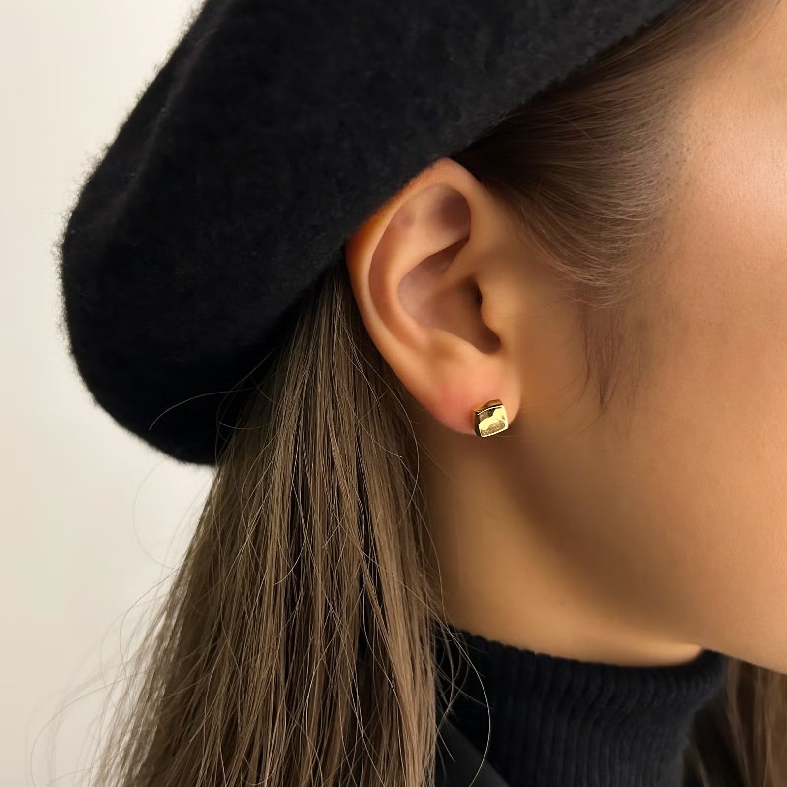Sei-ma Fit Pierce - Square - GOLD | GARNI ONLINE STORE